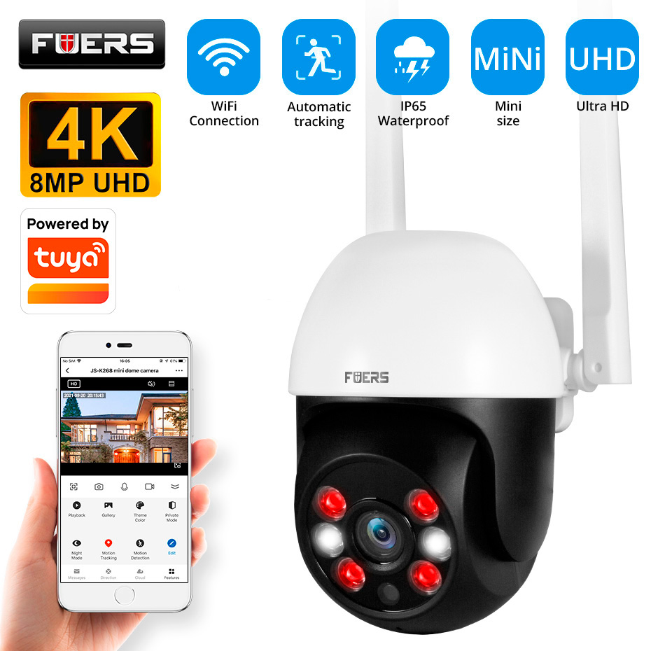 กล้องวงจรปิด Fuers 8MP 4K IP ส - Smart Home Camera Ezviz บทวิจารณ์และราคา