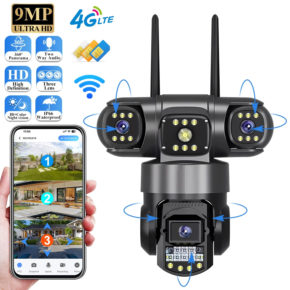 กล้องวงจรปิด V380 Pro 4G สำหรั - Smart Home Camera Ezviz บทวิจารณ์และราคา
