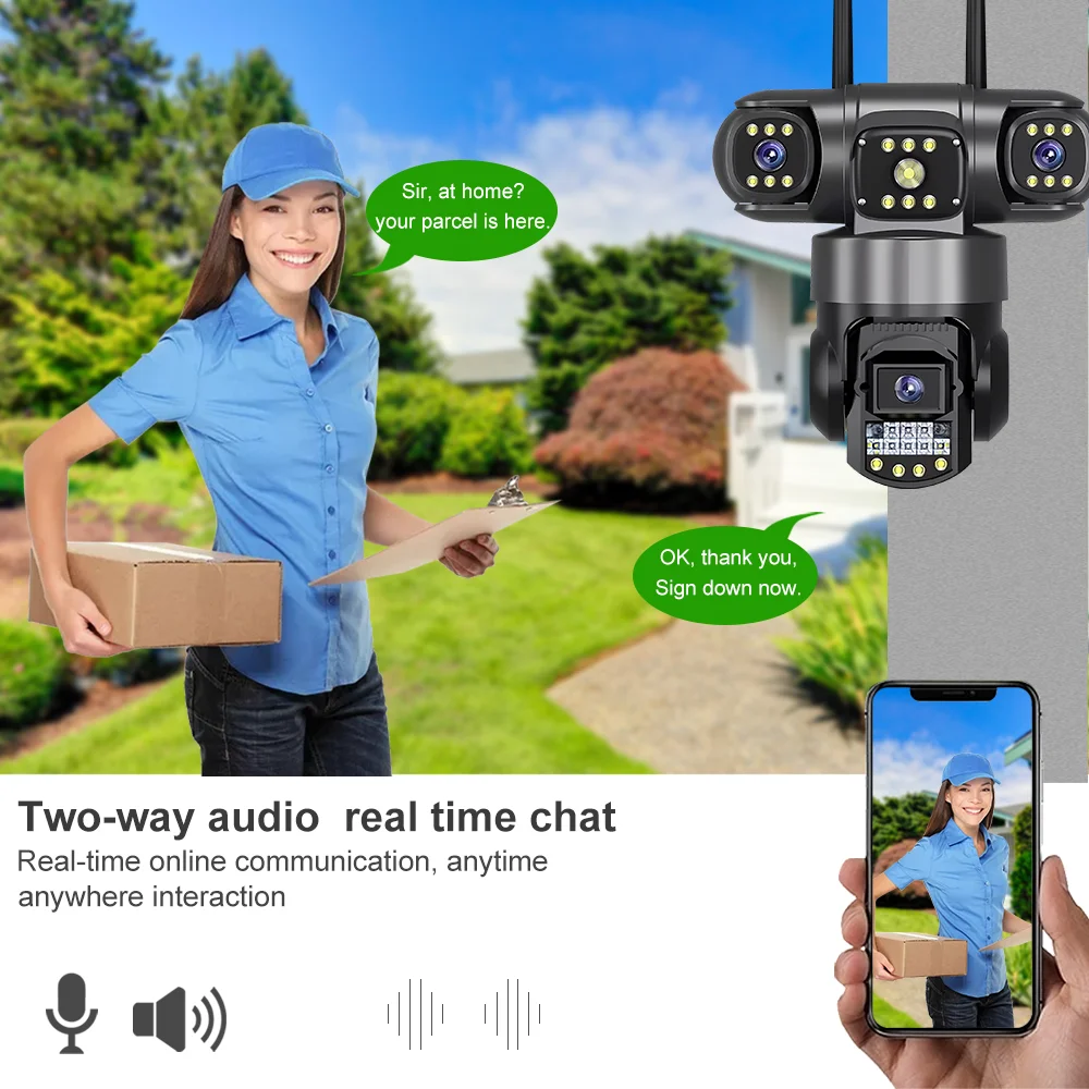 กล้องวงจรปิด V380 Pro 4G สำหรั - Smart Home Camera Ezviz บทวิจารณ์และราคา